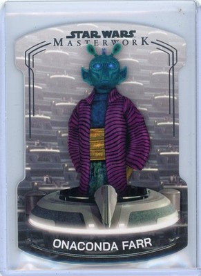 2025 Topps Star Wars Masterwork Onaconda Farr Galactic Die-Cut Pod #GPOD-9!