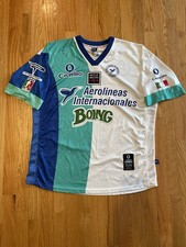 Vintage Club De Fútbol Morelos Colibries Soccer Jersey Large Cruzeiro 2002-2003