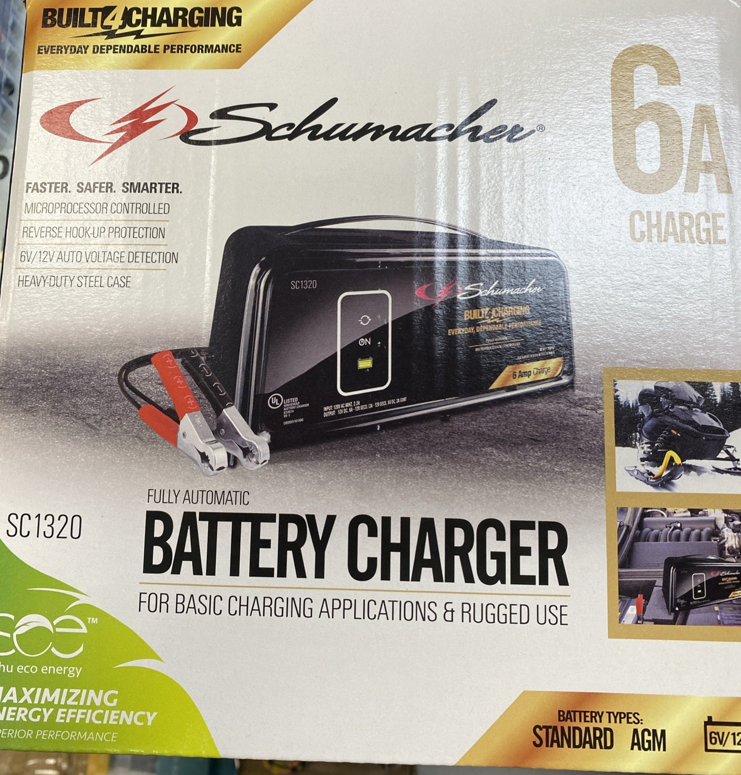 Schumacher Battery Charger and Maintainer SC1320