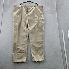 Propper Men Pants 3XL/LONG Khaki Cargo Ripstop Gorpcore Button 33" Inseam NWT