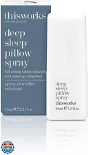 THISWORKS Deep Sleep Pillow Spray – Fast-Acting Natural Formula with Lavender