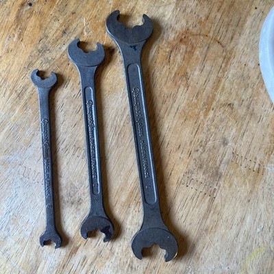VTG Surpans Vana-Lion Wrenches Made In France Puegeot Freces-12/14, 8/10, 17/19