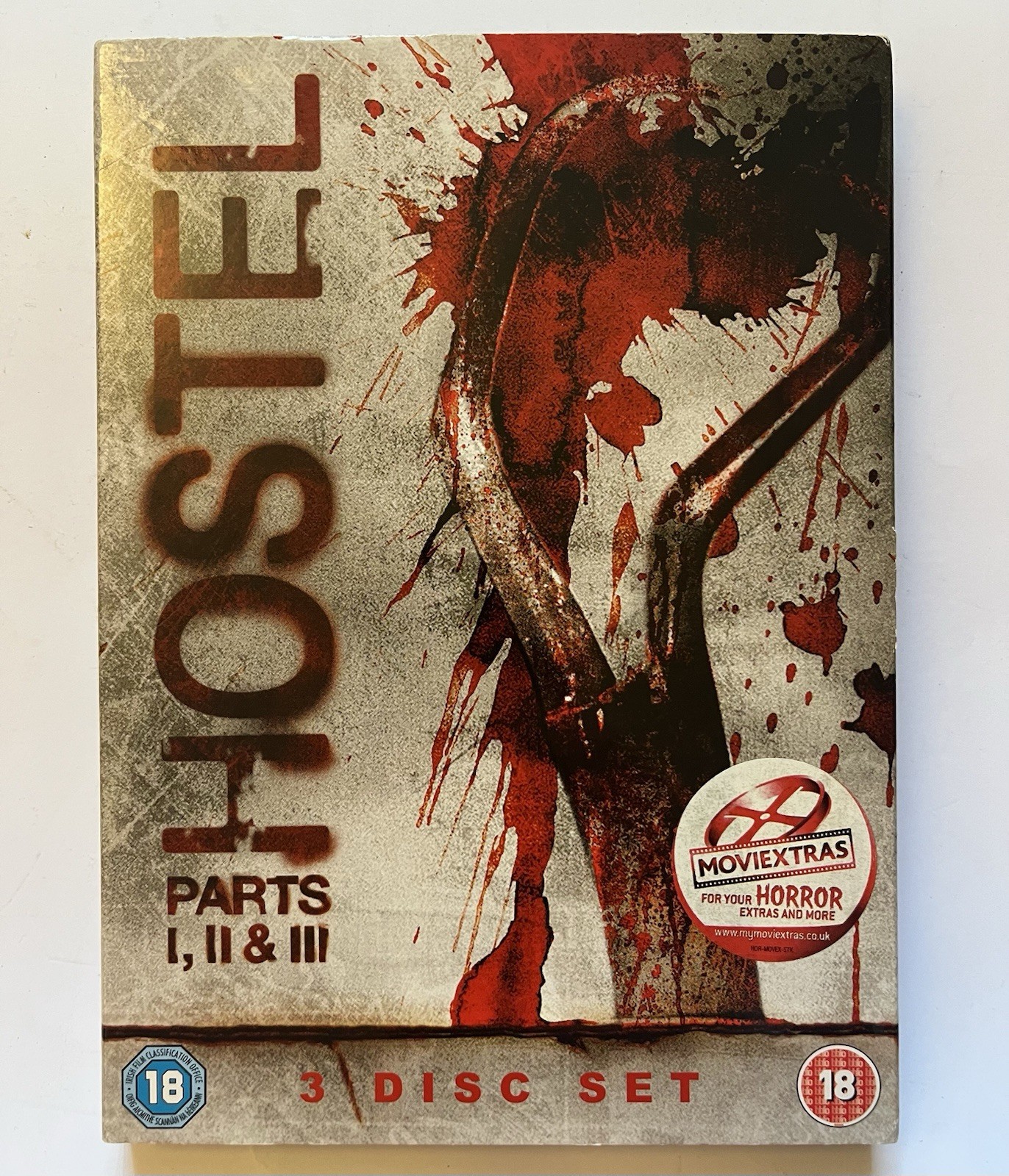 Hostel Parts I, II & III DVD 3 Disc Set Horror