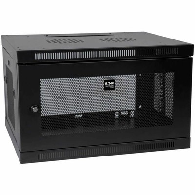 Tripp Lite SmartRack 6U Low-Profile Switch-Depth-Plus Wall-Mount Cabinet