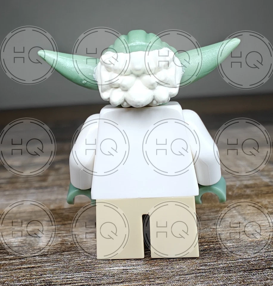 **NEW** 100% LEGO Yoda NY I Love New York Custom Printed Star Wars Minifigure - Image 3 of 4
