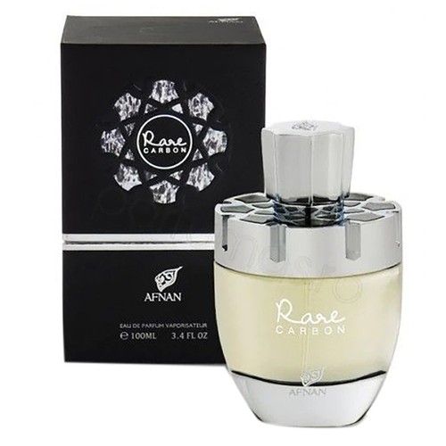 Afnan Men's Rare Carbon EDP 3.4 oz Fragrances 6290171002291 Afnan Men's Rare Carbon EDP 3.4 oz Fragrances 6290171002291
