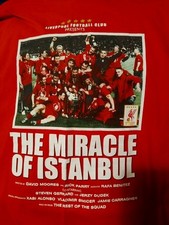 The Miracle Of Istanbul Liverpool FC T-Shirt Large