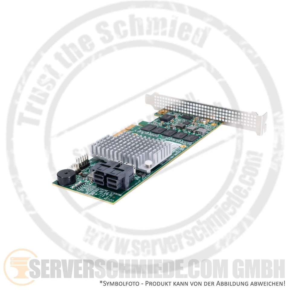 Supermicro AOC-S3108L-H8iR 2GB PCIe 2x SFF-8643 8-port 12G SAS Raid Controller - Bild 2 von 4