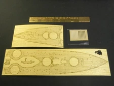 Pontos Model 1/350 HMS Dreadnought 1907 Wooden Deck,PE& Transfer for Zvezda