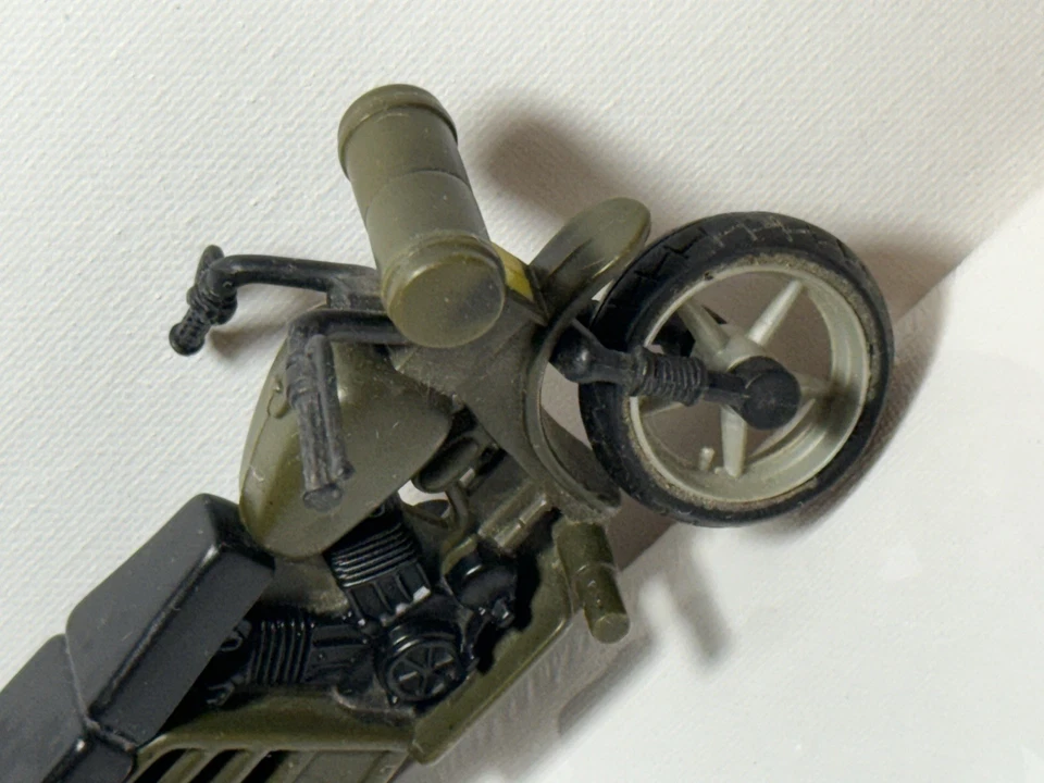 Century Army Motorcycle Green Back  Collectible  Toy - Image 4 of 4