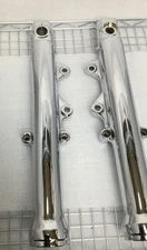 HARLEY FORK LEGS Lowrider 1996 -99 DYNA SUPER GLIDE CHROME dual SLIDER EXCHANGE