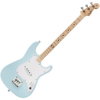 Loog X Fender Stratocaster Sonic blue 3-saitige Kindergitarre | Neu