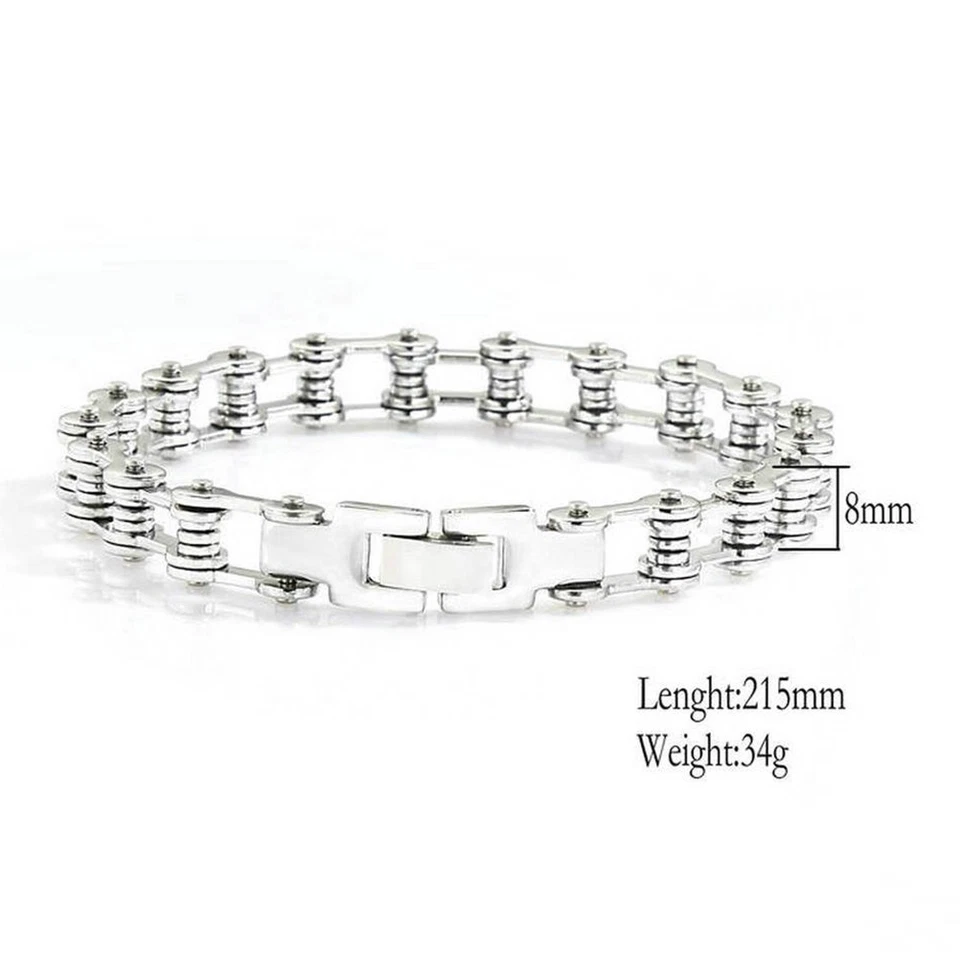  3 Pcs Jungen Armband Armbã¤nder Fã¼r Herren Handkette Aus Edelstahl - Bild 3 von 4