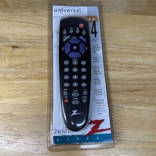 Zenith Universal Remote ZEN400 w/ Original Package Instructions For TV VCR