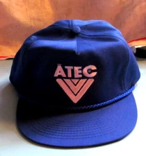 ATEC,Blue,Cotton,Snapback,Hat,Cap, NEW
