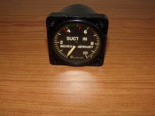Beechcraft Suction Gauge BMD-1001A Garwin 50-384042-1