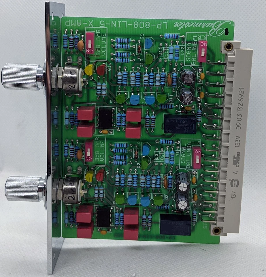 LP-808 LIN-5 In/Out X-Amp CD Module For Burmester 808 MK V  Stereo Preamp - Image 3 of 4