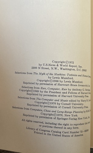 The Computer, How It's Changing Our Lives book by U. S. News & World Report 1972 - Picture 3 of 10