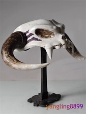 Anime Cosplay Mask Cowhead Helmet Headwear Halloween Party Roleplayer Funny Prop