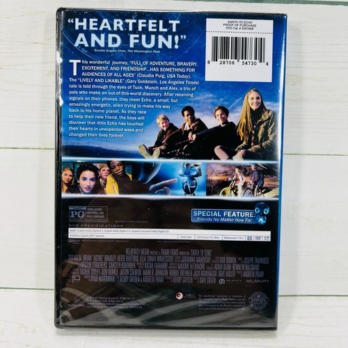 Earth to Echo (DVD, 2014) New Sealed - Picture 2 of 2