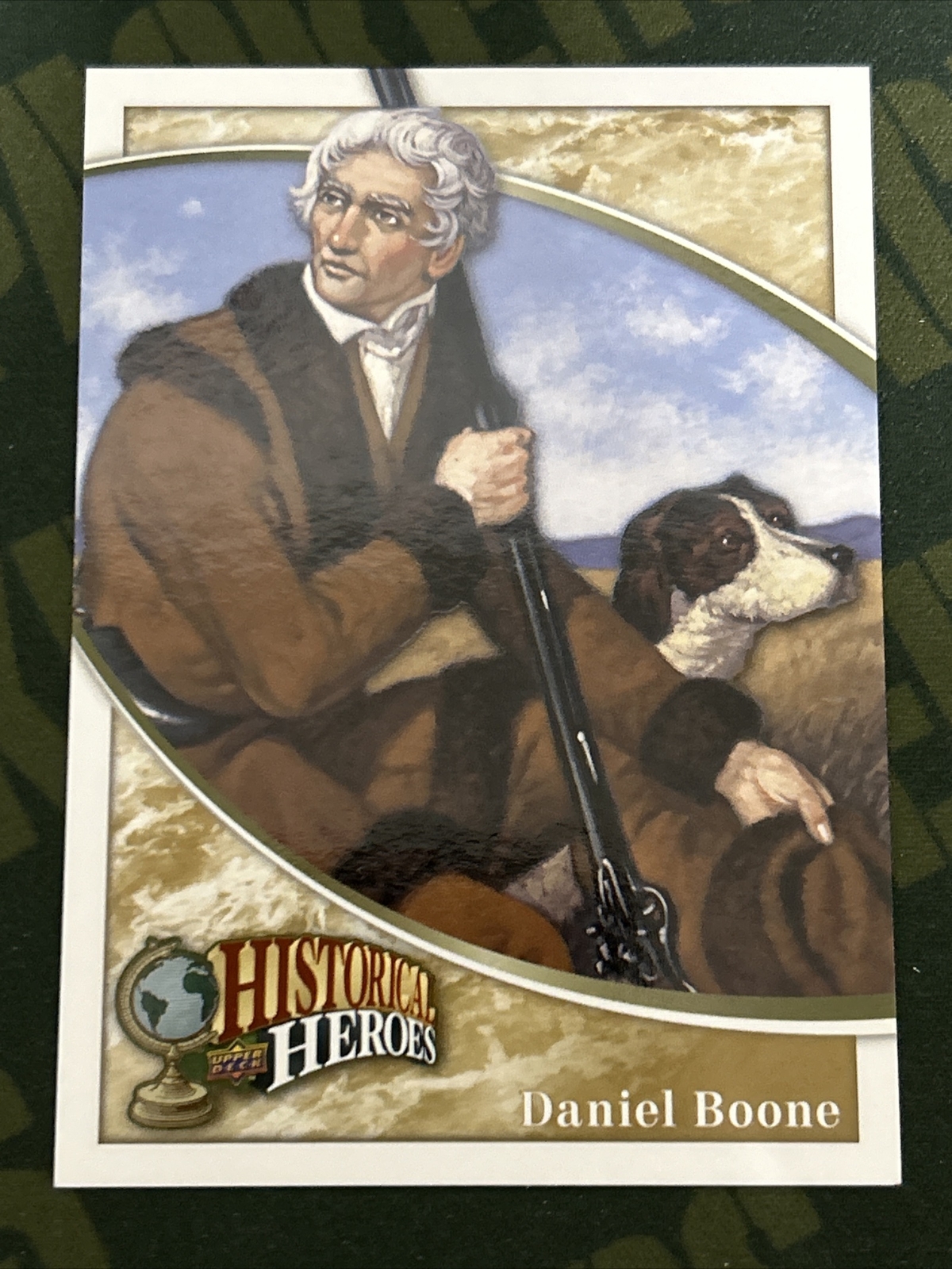 2009 Upper Deck Historical Heroes #360 Daniel Boone ￼