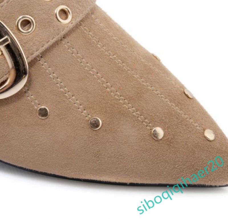 Elegante Damas Imitación Puntera Puntiaguda Hebilla De Imitación Damas Gamuza Informal Mocasín Resbalón en Zapatos Trabajo OL aa23db Elegante Damas Imitación Puntera Puntiaguda Hebilla De Imitación Damas Gamuza Informal Mocasín Resbalón en Zapatos Trabajo OL aa23db