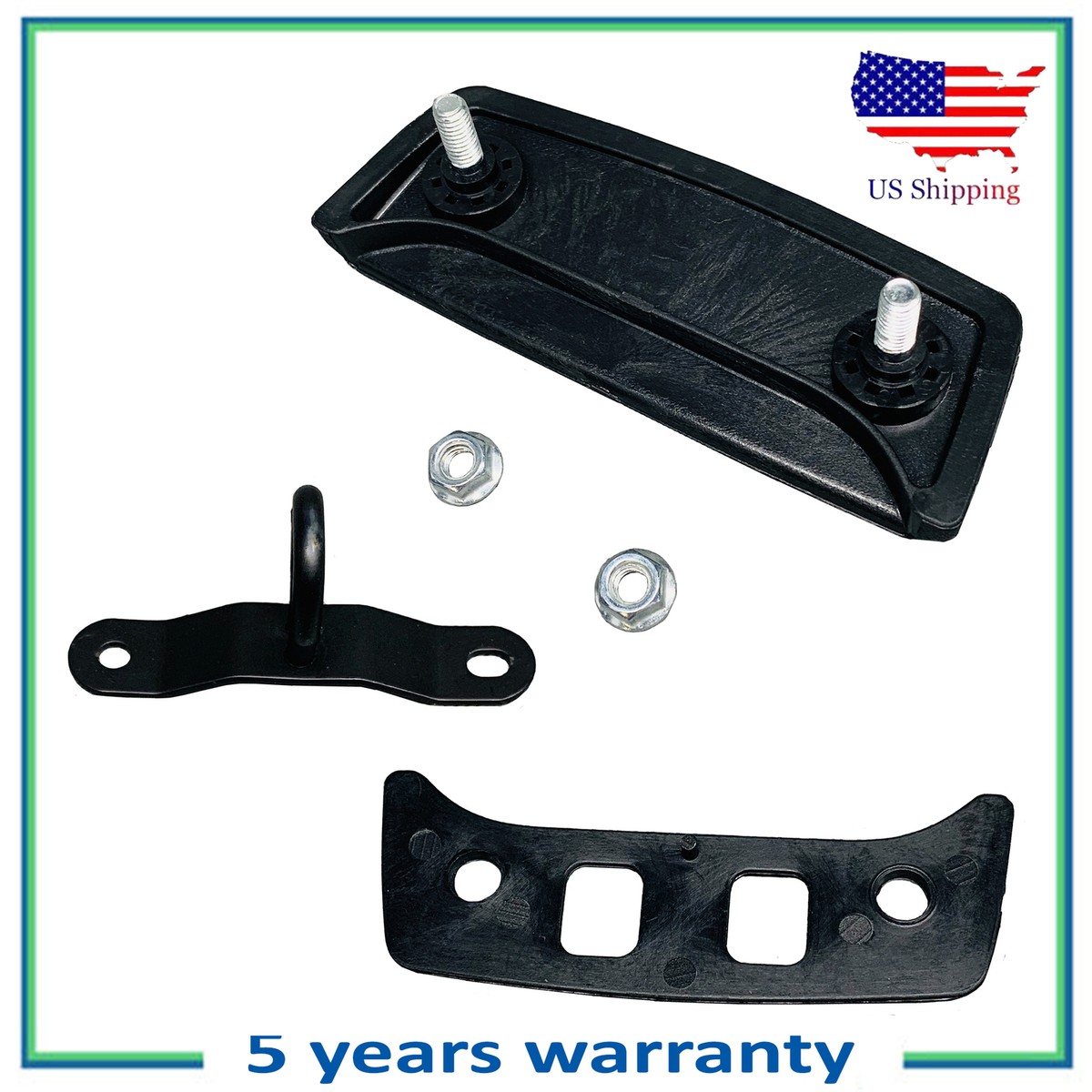 バッチ Rear Tailgate Window Glass Handle Latch Set 2005 2006-2012 For