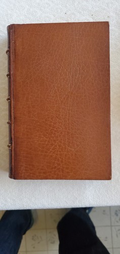 1892 4 v. Toilers of the Sea, V. Hugo Leather, #2 of Ltd. Ed. of 10, Doublures - Picture 4 of 11