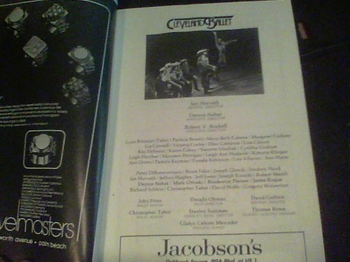 1980-81 Dance Cleveland Ballet Programa Regional Arts Foundation - Imagen 2 de 4