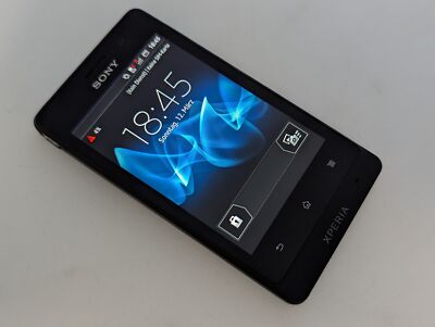 Sony Xperia GO Schwarz 8GB Android Smartphone LTE 4G ST27i  