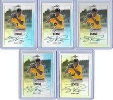 2016 Leaf Metal Draft RILEY PINT Silver Prismatic RC Auto Rockies #4 Overall Pck