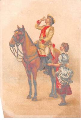 CHROMOS.AM23114.7x10 CM Env.cordonnerie Jeanne-D' Arc.a Cheval.ulysse Simon