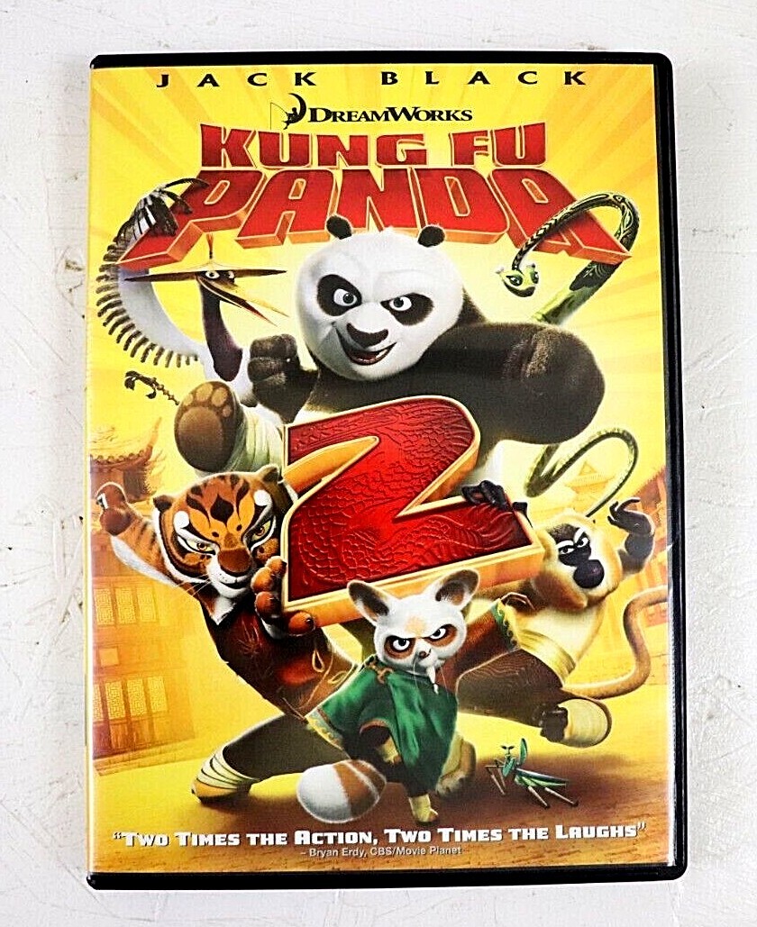 Kung Fu Panda 2 2011 DVD Dreamworks Jack Black Comedy Movie