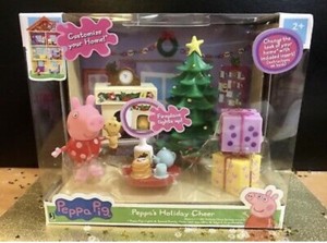 peppa pig christmas playset
