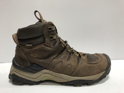 Waterproof Mid Hiking Boots Brown 
