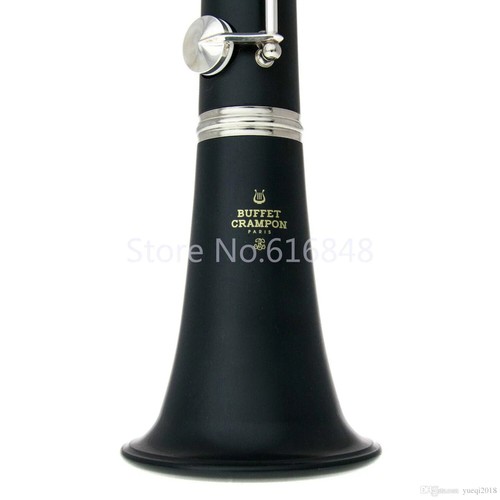 Crampon Prodige Bb Clarinet 17 keys Bakelite Silver Plated Key B-Flat With Case - Picture 3 of 8