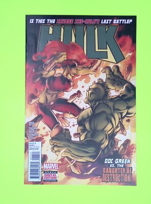 Hulk #11 Vol. 4 2015 Marvel Comics High Grade Comic Book K45-207