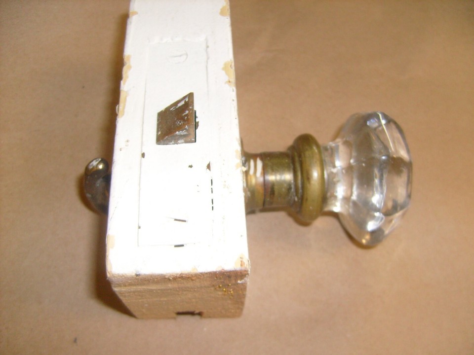 Vintage Antique Entry Door Knob Lock Set 7 lot for ZAROD eBay