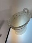 Art Deco Beaumont Clambroth Ice Bucket With Black Polka Dots & Gold Handles — photo 4