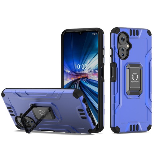 For Boost Celero 3 Plus 2024 (7.0") Hybrid Ring Kickstand Shockproof Case Cover - 第 3/41 張圖片