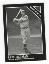 1991 THE SPORTING NEWS CONLON BABE HERMAN #169