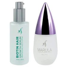 HerStyler Biotin Hair Serum and Marula Oil Hair Serum For Hair Growth  -⭐⭐⭐⭐⭐