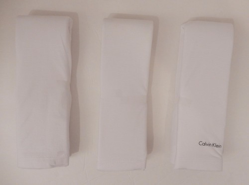 3 CALVIN KLEIN COTTON BLACK WHITE BLUE GRAY SIZE S M L XL XXL CREW NECK T-SHIRTS - Picture 9 of 51