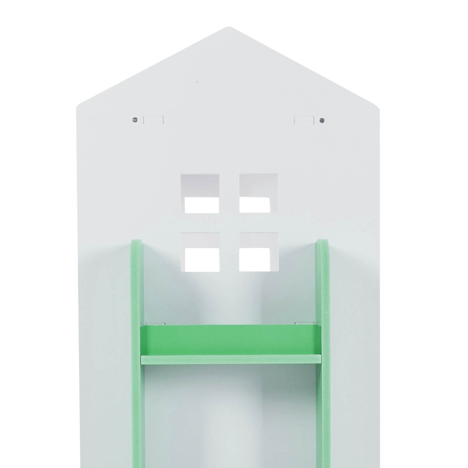 4 Tiers 360° Kids Green Castle Rotating Bookshelf Home Office Furniture Bookcase