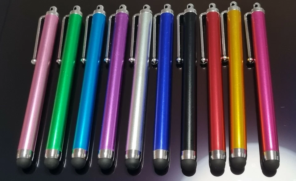 10x Universal Stylus Eingabestift Stift Metall Handy Tablet Smartphone Touch Pen - Bild 3 von 3