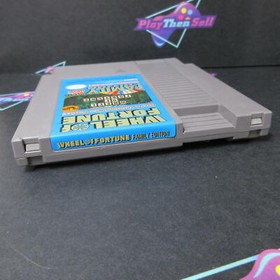 Wheel of Fortune Family Edition Nintendo NES Cartridge + Manual Tested  - (See..