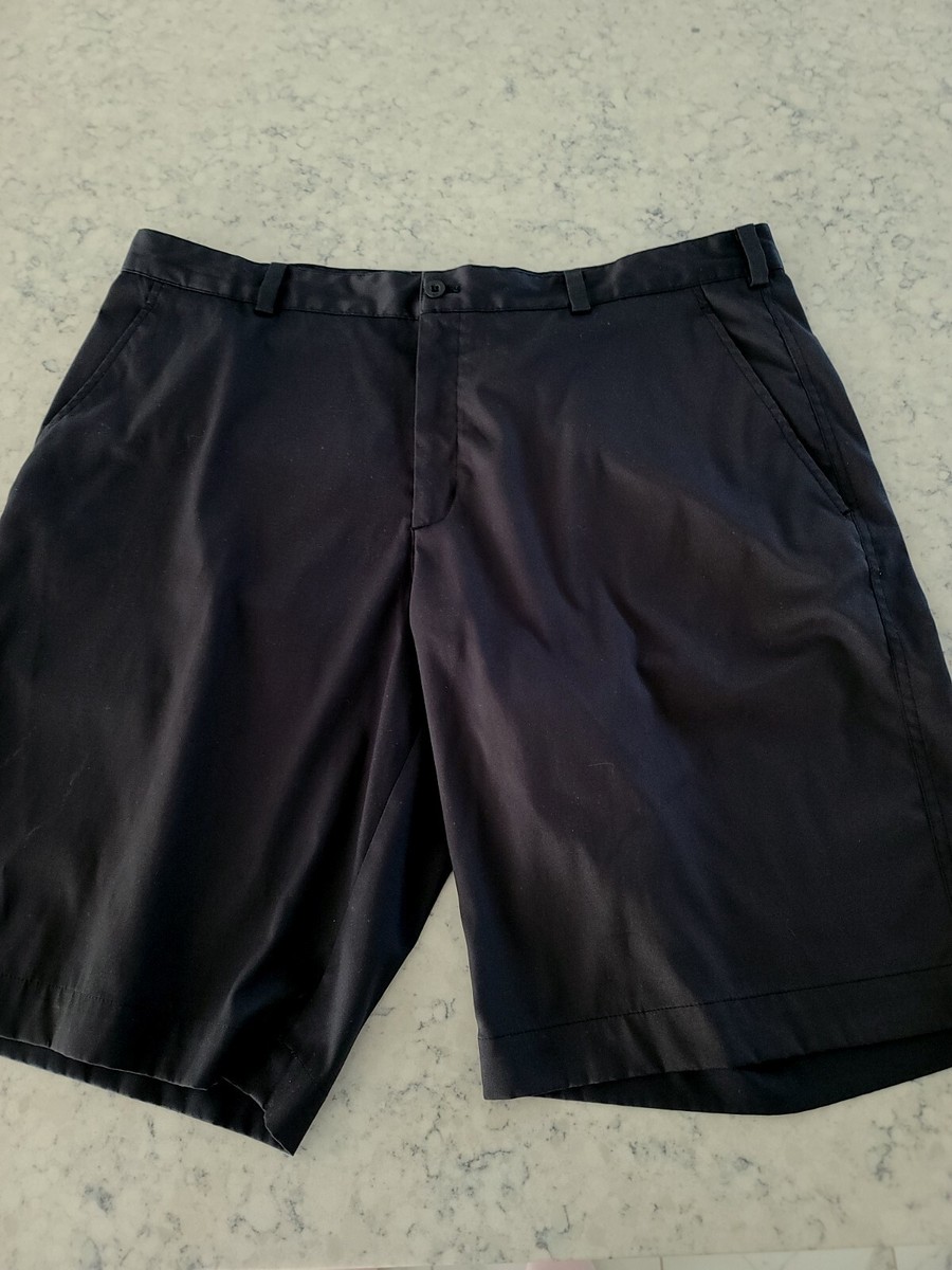 Nike Mens Black Golf Shorts Size 38 x Inseam
