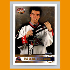 Pascal Leclaire #576 2002 Pacific Complete Columbus Blue Jackets Hockey Card NHL