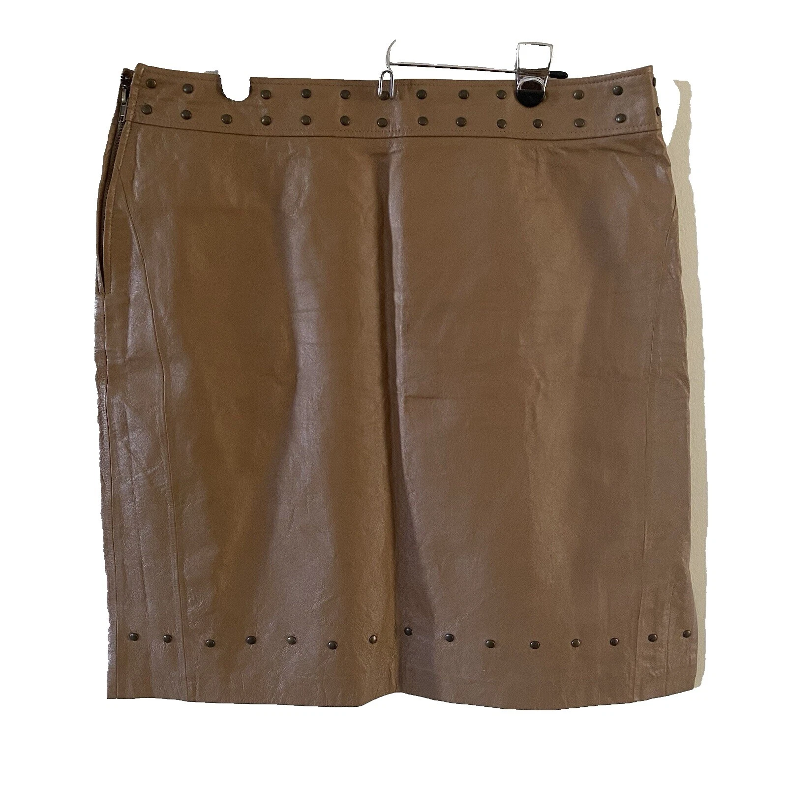 Saias femininas Vintage década de 1980 de Metal