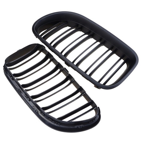 Rejilla delantera negra mate 640i 650i serie 6 apta para BMW M6 F06 F12 F13 2012-2017 - Imagen 4 de 10